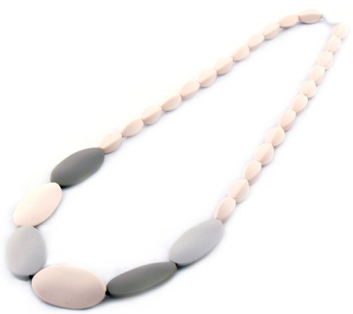 Koo-di Baby Choos Pebbles Necklace (Light Khaki)