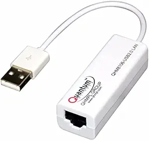 Sis Quantum USB to LAN Card QHM8106 (White) - Pack of 1