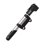 Vibrelli Mini Bike Pump & Glueless Puncture Repair Kit - Fits Presta & Schrader - 120 PSI - No Valve Changing Needed