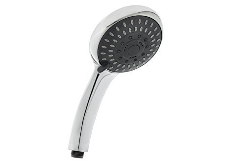 Duschhandbrause, Dusch Handbrause Duschkopf verchromt, hochwertig, extra leicht, 5 Dusch-Funktionen - 7