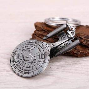 Preisvergleich Produktbild Star Trek)) Schlüsselanhänger Enterprise Schiff NCC-1701-D