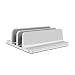 Produktbild Samber Verstellbarer Aluminium Laptopständer Schutzhülle Laptop-Halter mit 3 Slots 2 in 1 Vertikal Notebookhalterung für MacBook und iPad/iPhone Ultrabook Lenovo und Unterschiedliche Laptop Größen