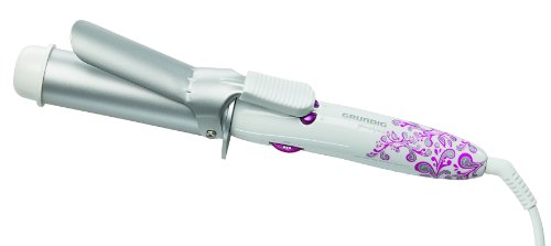 Preisvergleich Produktbild Grundig HS 6732 Glamstylers, Volumenlockenstab, weiß-silber-pink