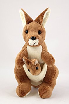 Preisvergleich Produktbild Kangaroo soft toy (with joey)