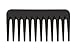 Afro/Rake Styling Comb Polyproplene Small Black 102mm