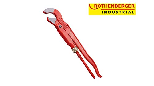 Rothenberger Industrial Eckrohrzange - 45 Grad Super S, 1 Zoll, Durchmesser 33 mm, 070656E