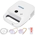 Ubinas Compressor Advance Respiratory Nebulizer with Complete Kit for Kids & Adults Nebulizer (White & Orange)