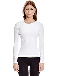 ANAISSA- "Funny" Round neck long sleeve vest white