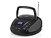Produktbild Tragbares Radio schwarz mit CD-Player & FM PLL Tuner, 2x1 Watt Lautsprecher, Smartwares