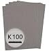 Produktbild K100 Schleifpapier in 10 Bögen, 230x280mm - für Holz und Lack, Finishing