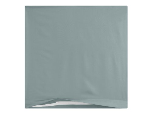 Doppelpack zum Sparpreis – Microfaser-Kissenhüllen – Wohndekoration in schlichtem Design – 8 modernen Uni-Farben und 3 Größen, 40 x 80 cm, grau - 3