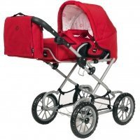 Preisvergleich Produktbild BRIO Puppenwagen Premium Combi rd / 24891393