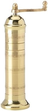 Pepper Mill Imports Atlas Salt Mill, Brass, 9" by Pepper Mill Imports, Inc.