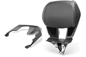 OTILLI Siège passager arrière de moto arrière arrière arrière coussin de dossier Pour Yamaha X - Max 300 2018-2022 2021 2019 (Ligne blanche A)