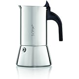 Bialetti Venus - Cafetera espresso para 2 tazas (acero)