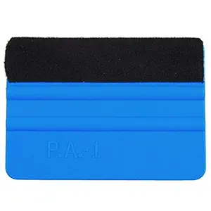 SPAK-KAL Graphix Vinyl Plastic Car Squeegee Decal Wrap Applicator Soft Felt Edge Scraper, Quotes