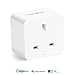 Price comparison product image Smart Plug, Mini Alexa Plug Socket Remote Control Your Home Anywhere and Anytime, WiFi Timer Plug Works with Alexa, Google Assistant and IFTTT, No Hub Required-hyleton UK Plug (Smart Plug)