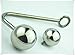 Produktbild BONDAGE Edelstahl Solid Metallhaken mit 2 austauschbaren Perle