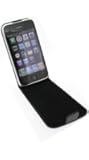 Black Flip Leather Protective Cover Case Pouch for Apple iPhone 3Gs 3G