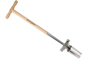 Kent & Stowe Blumenzwiebel-Pflanzgefäß mit langem Griff, Edelstahl