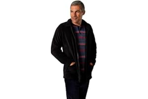 BABELO HOMEWEAR Bata polar para hombre - Bata polar de invierno para hombre