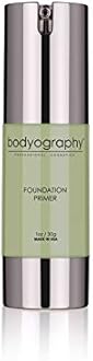 BODYOGRAPHY - Foundation Primer (Green): Flawless Anti-Aging Salon Makeup Primer w/Vitamin E, A, Jojoba, Grapeseed Oil | Control Shine | Gluten-Free, Cruelty-Free, 1 oz.