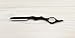 Professional Paint Stainless Steel Feather Cut Hairdressing Razor (black)