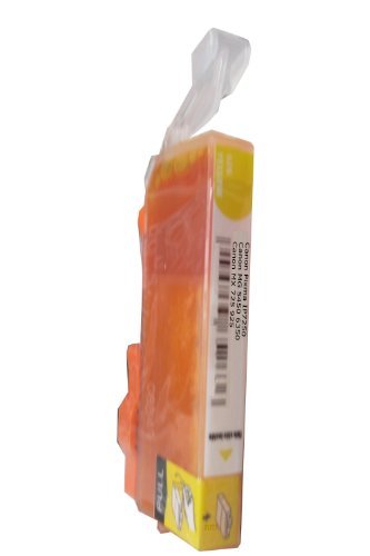 1 komp. XL Druckerpatrone gelb für Canon Pixma MG 5450 5550 6350 6450 7150 , Canon Pixma ip 7250 , Canon MX 725 925 sie bekommen komp. Patrone 1 x Canon CLI-551Y XL
