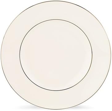 LenoxContinental Dining Platinum Bone China Accent Plate, 9-Inch