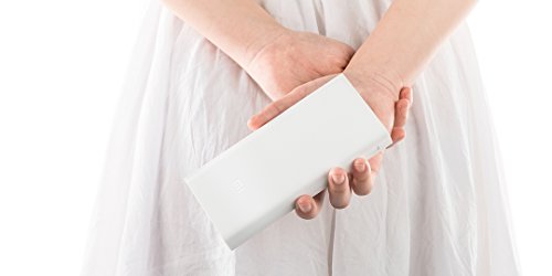 Xiaomi - Mi Powerbank 2C 20 000 mAh   Batterie externe blanche 2x sorties USB et charge rapide - quick charge 3 0