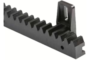 Nice Cremallera nylon con acero en el interior, 1m para el accionamiento de puertas correderas de hasta 600 kg