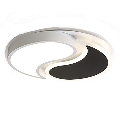 Preisvergleich Produktbild Deckenleuchten Einfaches Rundes Quadrat Des Modernen Schlafzimmerraumes Führte Warme Kreative Hauptdeckenleuchte Rundes D500 * 110Mm