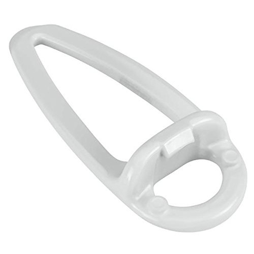 Metaltex 250110080 Deckelheber "Mr, Pop", Kunststoff, weiß, 23 x 10 x 3 cm