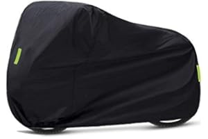 FLAVNT Funda Moto Impermeable, Protector Cubierta Bicicleta Exterior, Poliéster Funda Cubre Moto, para Scooter Bicicletas Motocicleta Ciclomotor Motocross - 245 * 105 * 125 cm