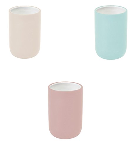 Zahnputzbecher Cleo Aquanova Mint Rosa oder Sorbet, Farbe:Pastellrosa - 2