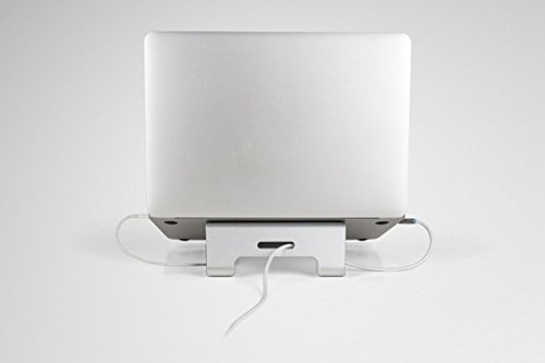 thingyclub Aluminium hohe Qualität Desktop Ständer für Laptops und alle Apple MacBook und MacBook Pro Laptops - 5