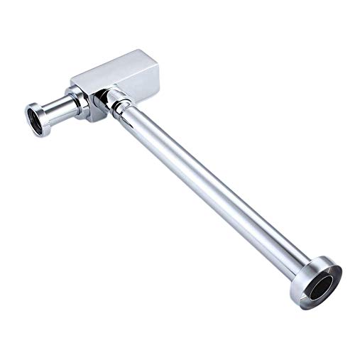 Preisvergleich Produktbild Kitrack Abflussrohr Waschbecken Design Siphon Geruchverschluß 1 1 / 4 Kupfer