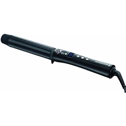 Remington Pearl CI9532 - Rizador de pelo, Pinza de 32 mm, Cerámica con Perla, Punta Fría, Digital, Negro
