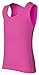 Girls 1x1 Rib Tank Top, Color: Berry, Size: Medium (US)