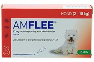 Amflee Spot-on Hund - 67 mg - 3 Pipetten