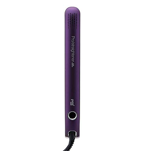 JH  Straightening Hair Straightener 4 Speed Control - Straight Plate Hot Ceramic Curling Iron LED Display 2M Power Cord  Color   PURPLE 