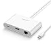 Produktbild UGREEN USB C auf HDMI USB 3.1 Typ C auf HDMI USB Typ C 3.1 Buchse mit RJ45 Ethernet 10/100Mbps Adapter AV 1080P HDTV für 12 Inch neue MacBook 2016/2015