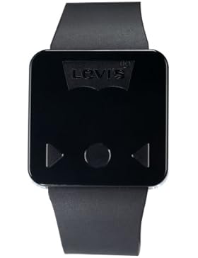 Levi's unisex schw. Digital Touchscreen LED Uhr schwarzes Kautschukarmb. LTH0906