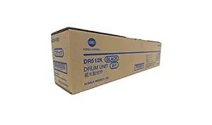 Konica Minolta DR-512K 120K Page Yield Black Drum Unit for Bizhub C364 C454 C554 A2XN0RD