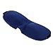Bingo-UK Portable 3D Soft Sleep Rest Aid Eye Mask Cover Eyepatch Travel Shade Blindfold(Blue)