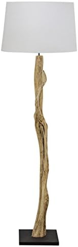 Ethically Sourced Natural Driftwood, Handmade Isra Floor Lamp