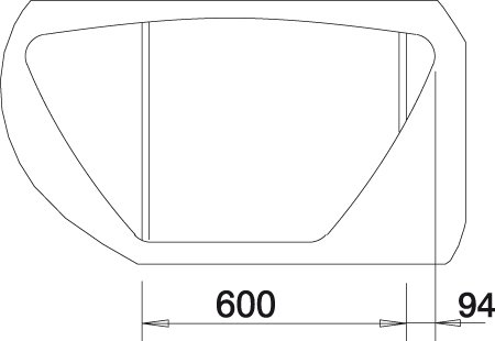 Blanco Spüle VIVA 9 E PDur2 alumetallic - 3