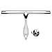 Price comparison product image IrahdBowen Glass Wiper Stainless Steel Glass Cleaning Cleaner Wiper With Sucker Hook Window Cleaning Squeegee Shower Squeegees For Bathroom Plastic Handlebar For Bathroom Shower Screen Wiper Car