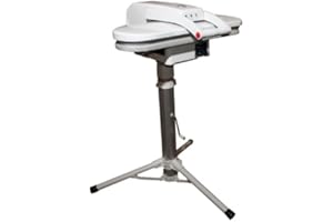 Professionelle Dampfbügelpresse von Speedypress mit Ständer - Standardgröße (Reguläre) - 64cm y 27cm (zzgl. Decke & Schaum im Wert von 45 € GRATIS)