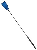 Skin Two Clothing Men's and Women's Paddle Spanker in Leather Blue size E L2241.BLUE